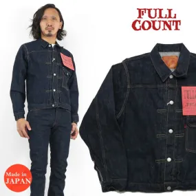 フルカウント FULLCOUNT デニム ジャケット 1stモデル フラップポケット 13.7oz ジンバブエコットン 2107W-20