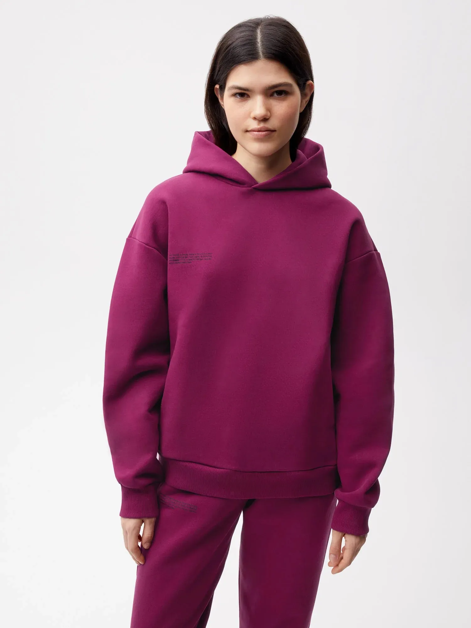 365 Heavyweight Hoodie—plum purple