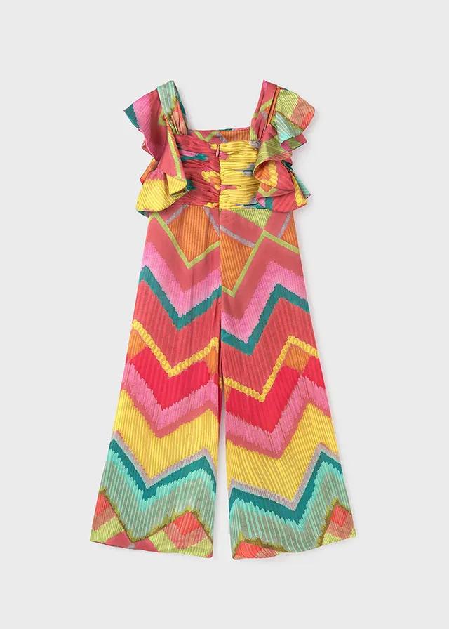 ABE Bright Geo Printed Jumpsuit Tween