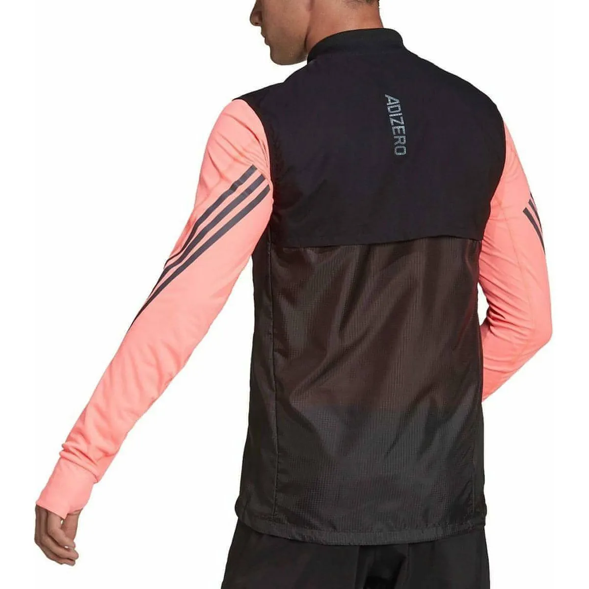 adidas Adizero Mens Running Gilet - Black