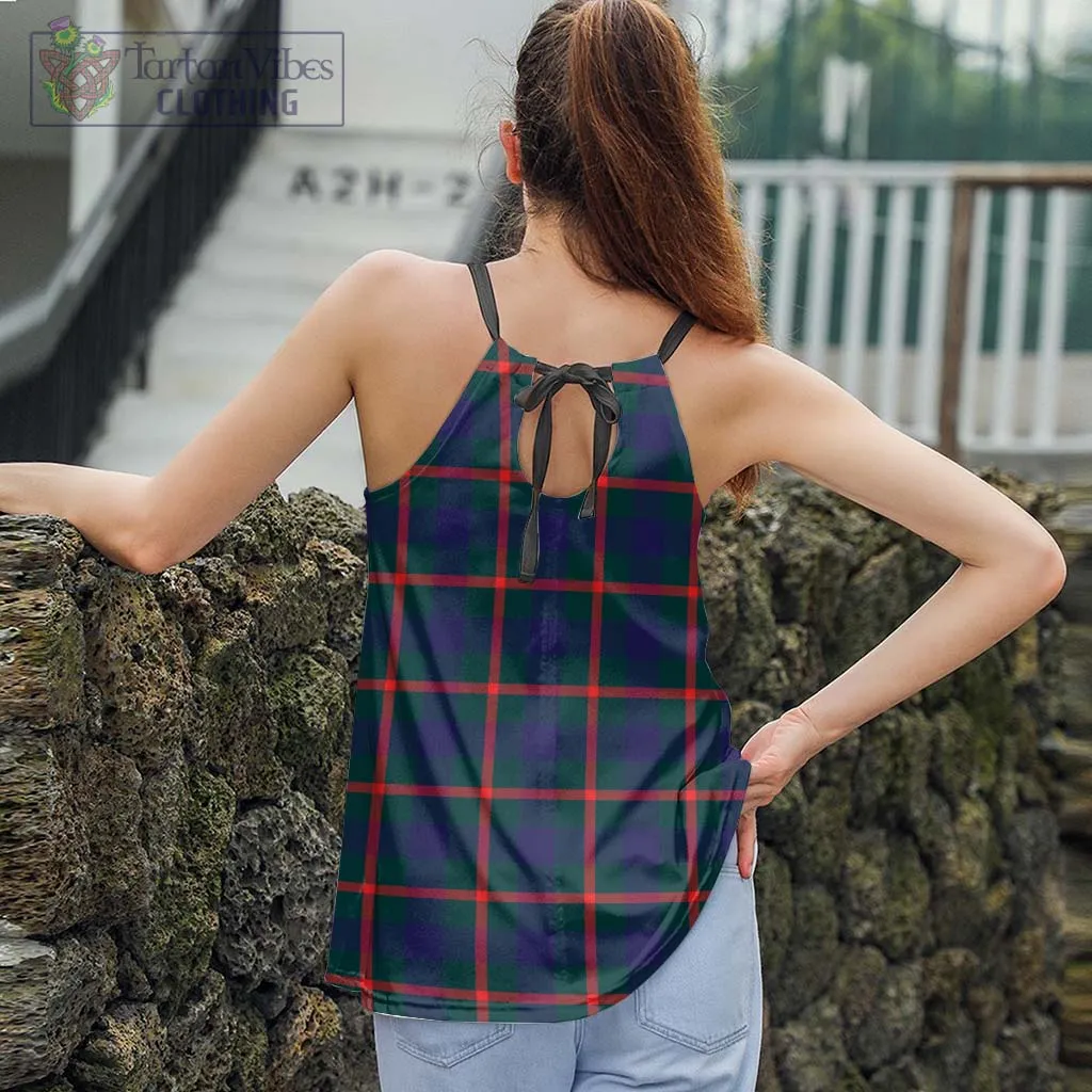 Agnew Tartan Loose Halter Neck Camisole