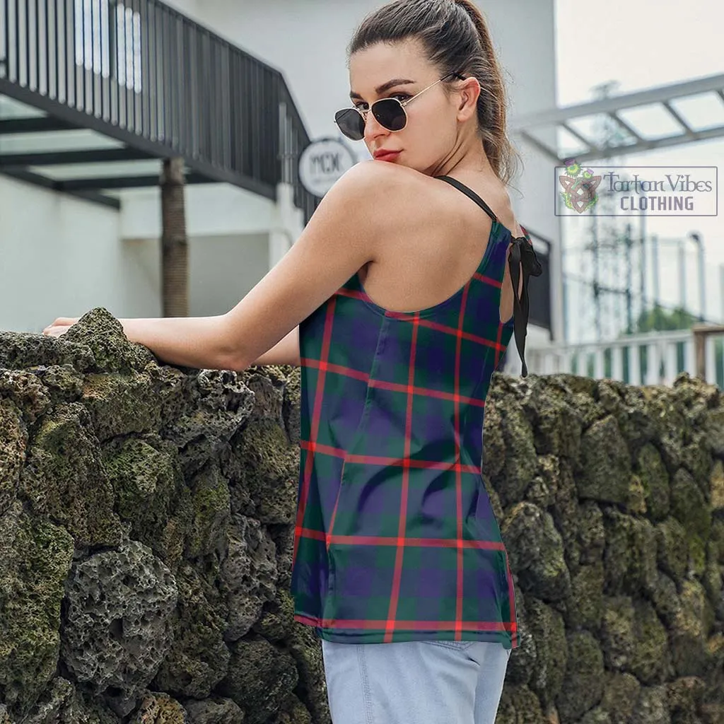 Agnew Tartan Loose Halter Neck Camisole