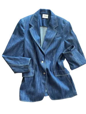 Akris Denim Blazer