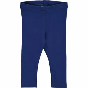 Alfa Rib Leggings, Deep Blue