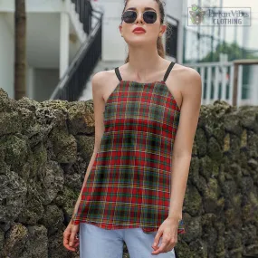 Anderson of Arbrake Tartan Loose Halter Neck Camisole