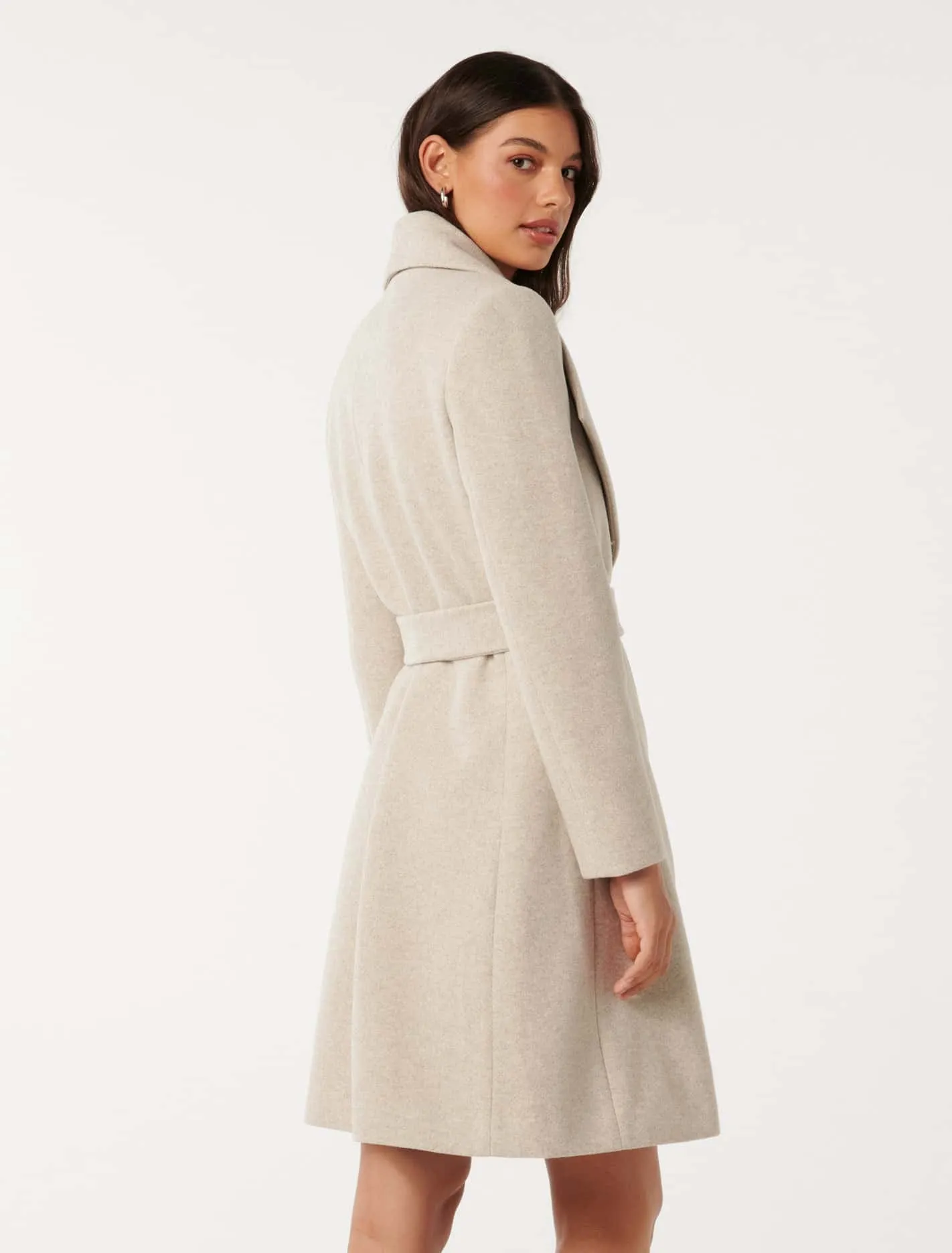 Annika Shawl Collar Wrap Coat