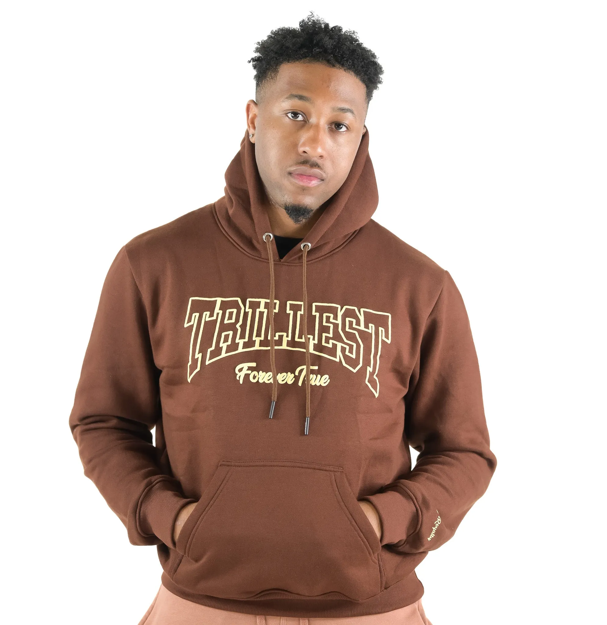 Arched Trillest Forever True Hoodie - Brown/Cream