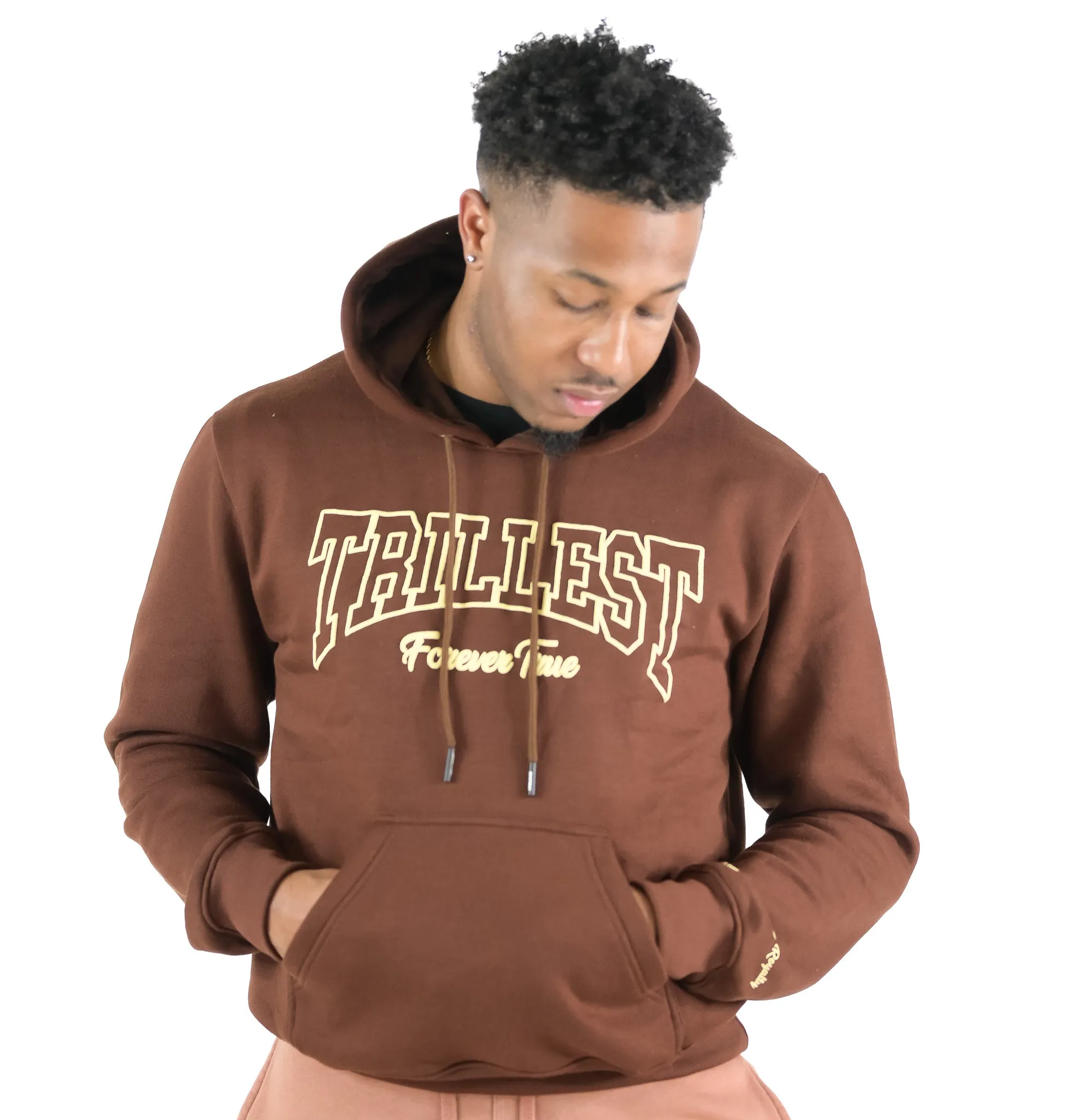 Arched Trillest Forever True Hoodie - Brown/Cream