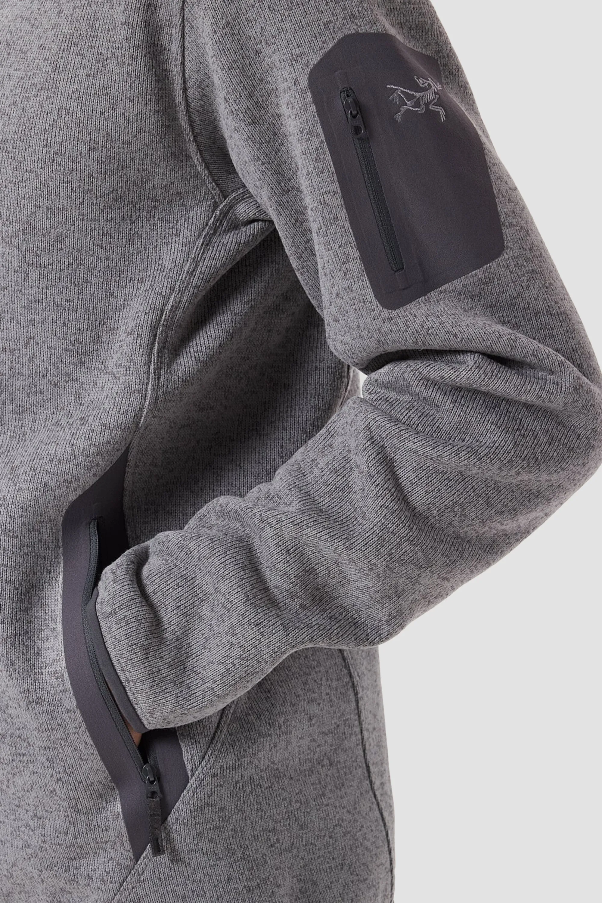 Arc'teryx Men's Covert Hoody in Void Heather / Graphite