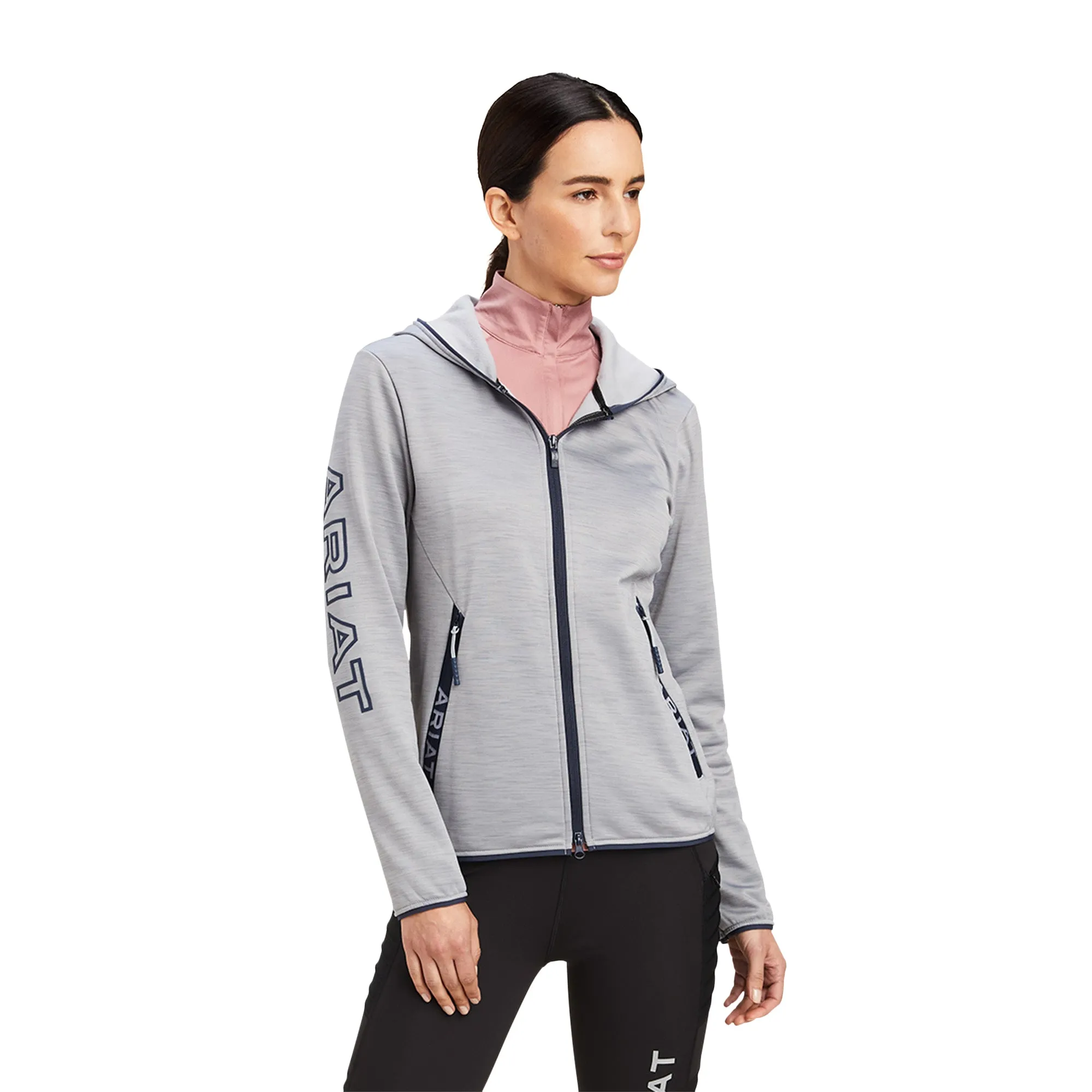 Ariat Ladies Byron Full Zip Hood Midlayer