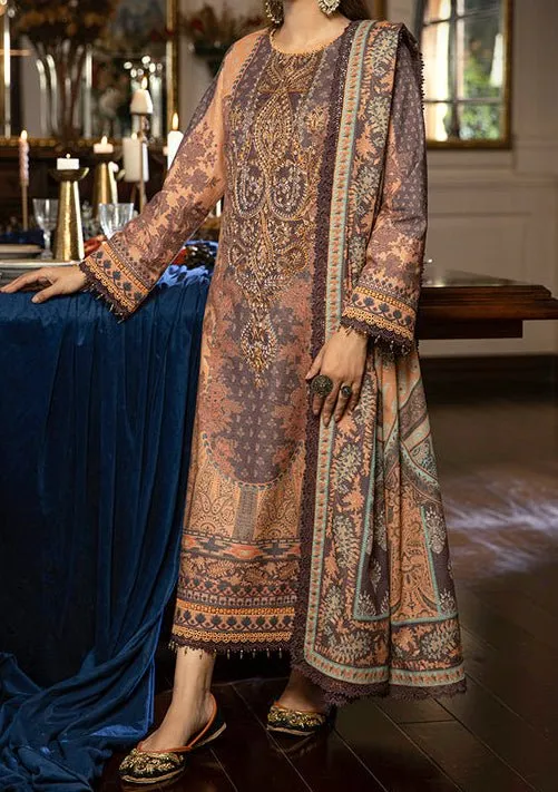 Asim Jofa Asra Pakistani Dress With Winter Shawl