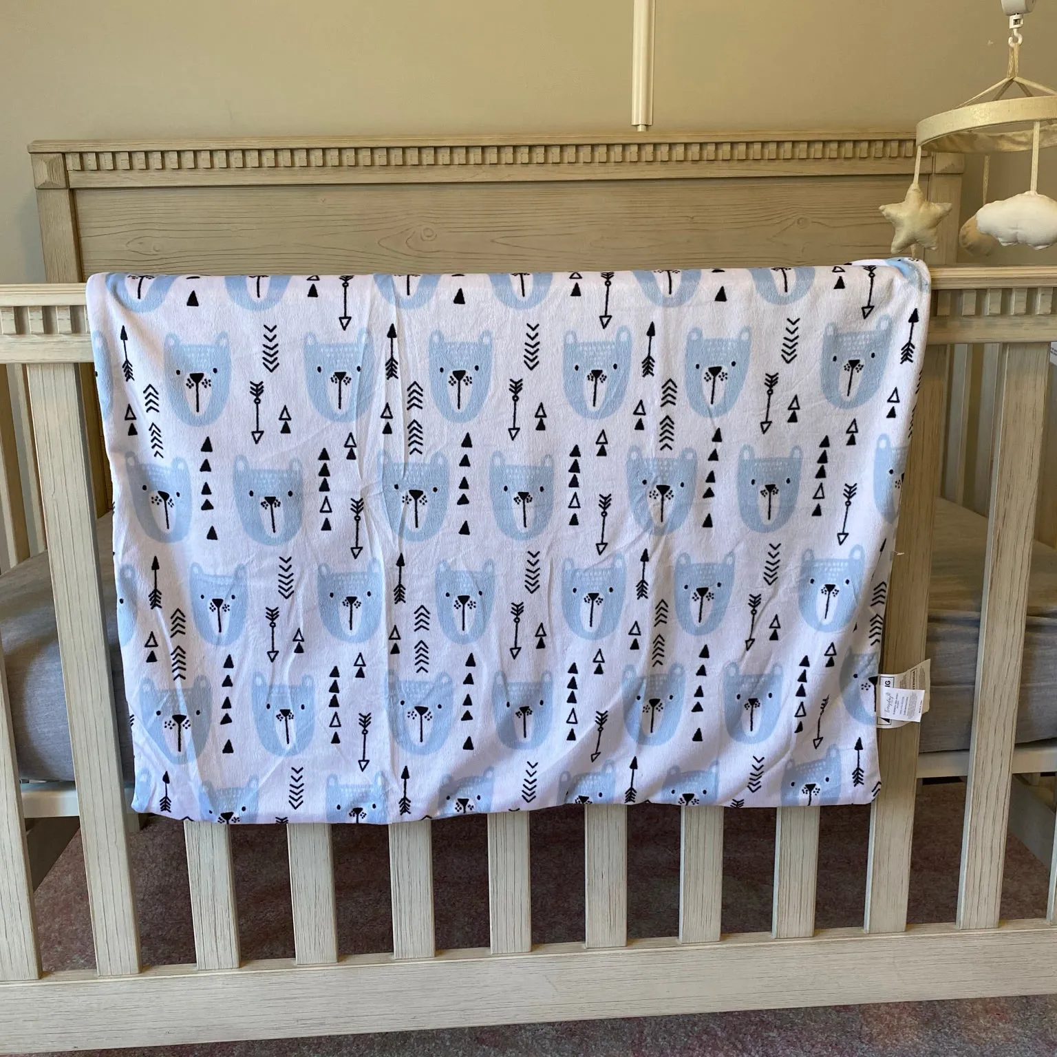 Baby Blanket Blue Bear