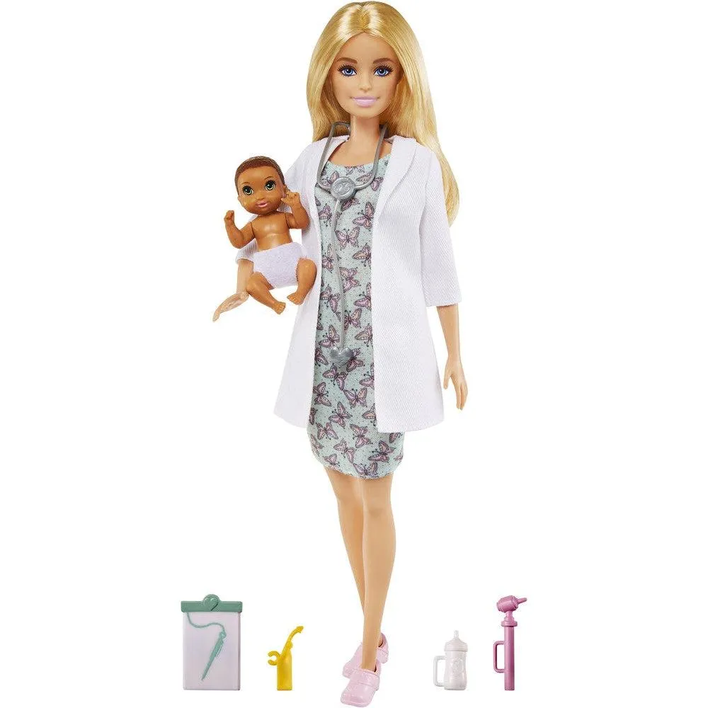 Baby Doctor Barbie Doll