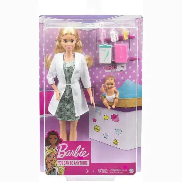 Baby Doctor Barbie Doll