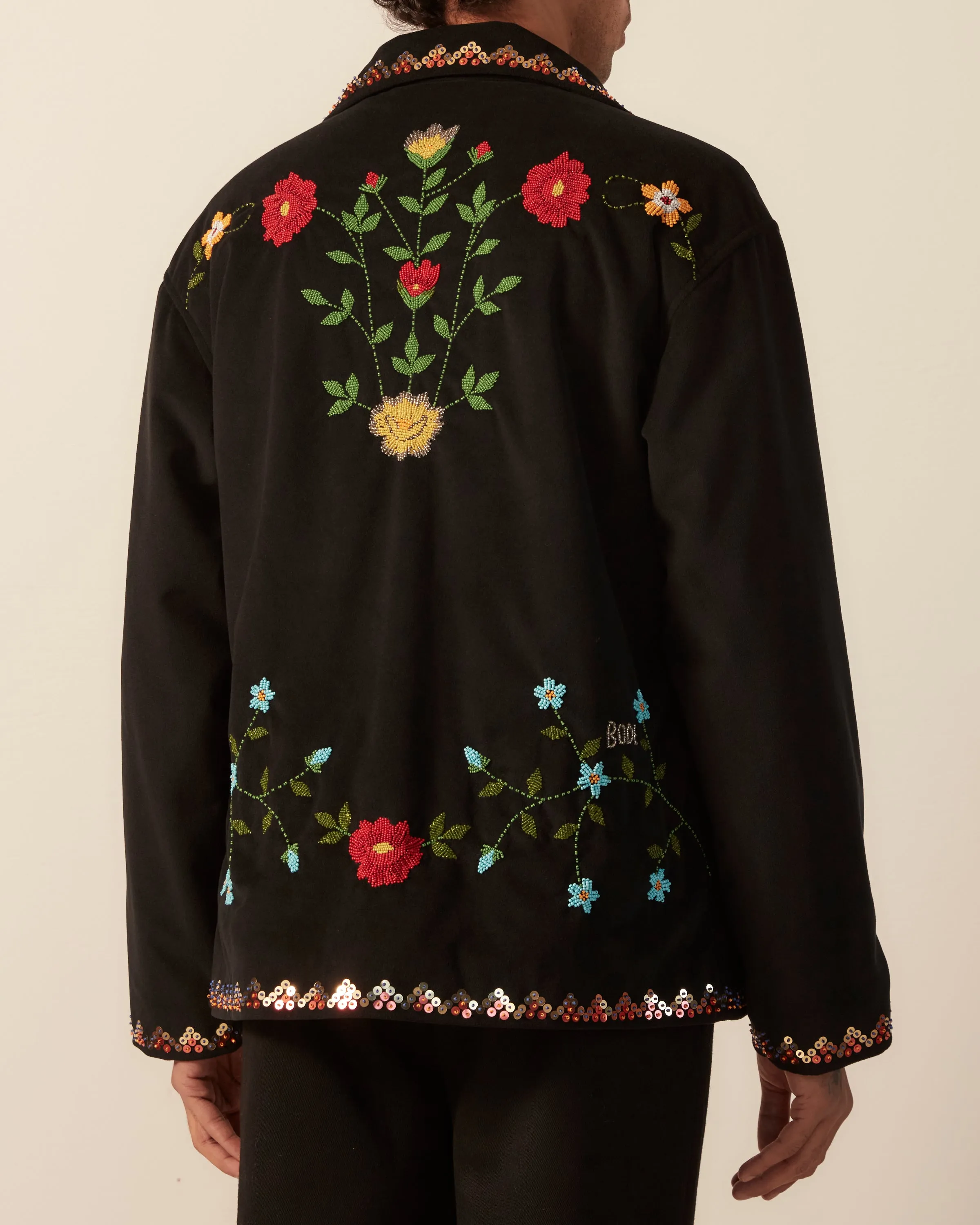 Beaded Garden Vine Jacket