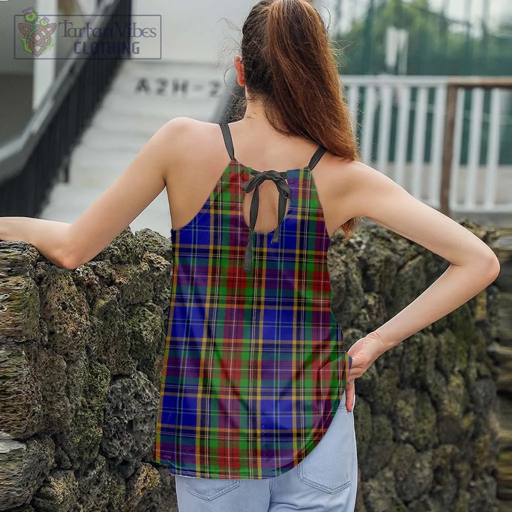 Beattie or Beatty Tartan Loose Halter Neck Camisole