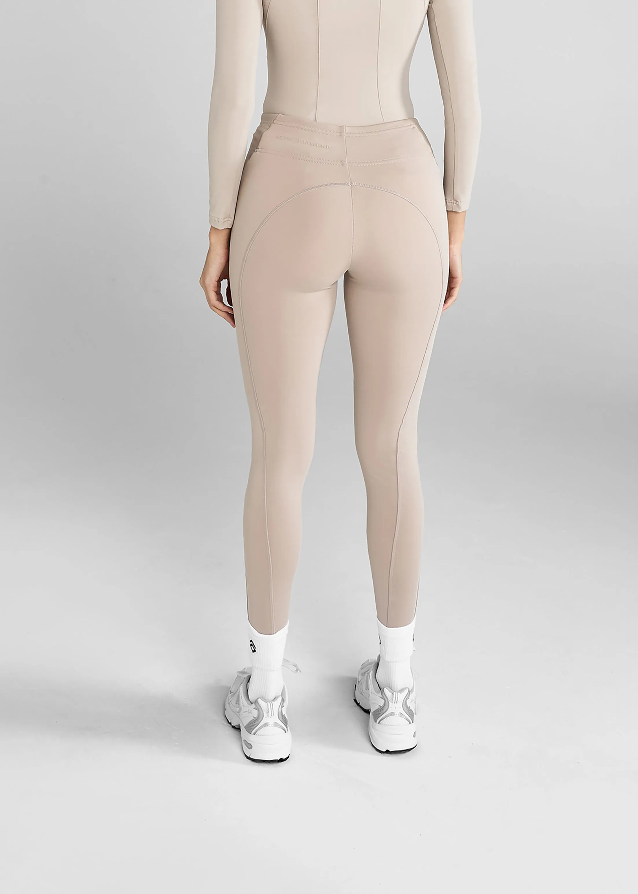 Beige Core Leggings