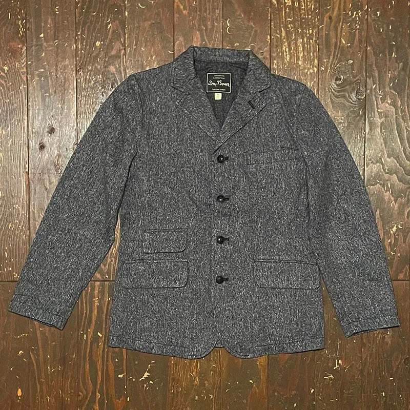 Black Chambray Jockey Jacket