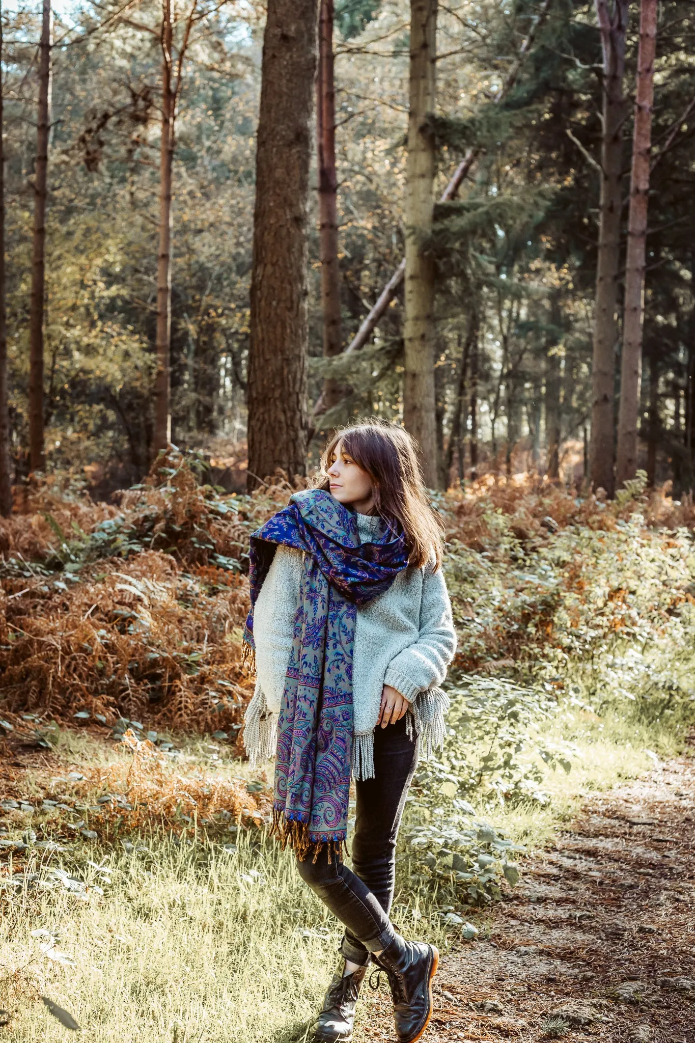 Blanket Scarf | Pastel Pink