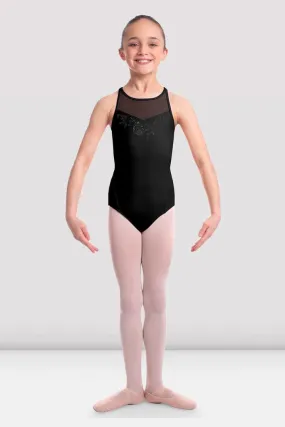 Bloch CL2387 Girls High Neck Halter Leotard