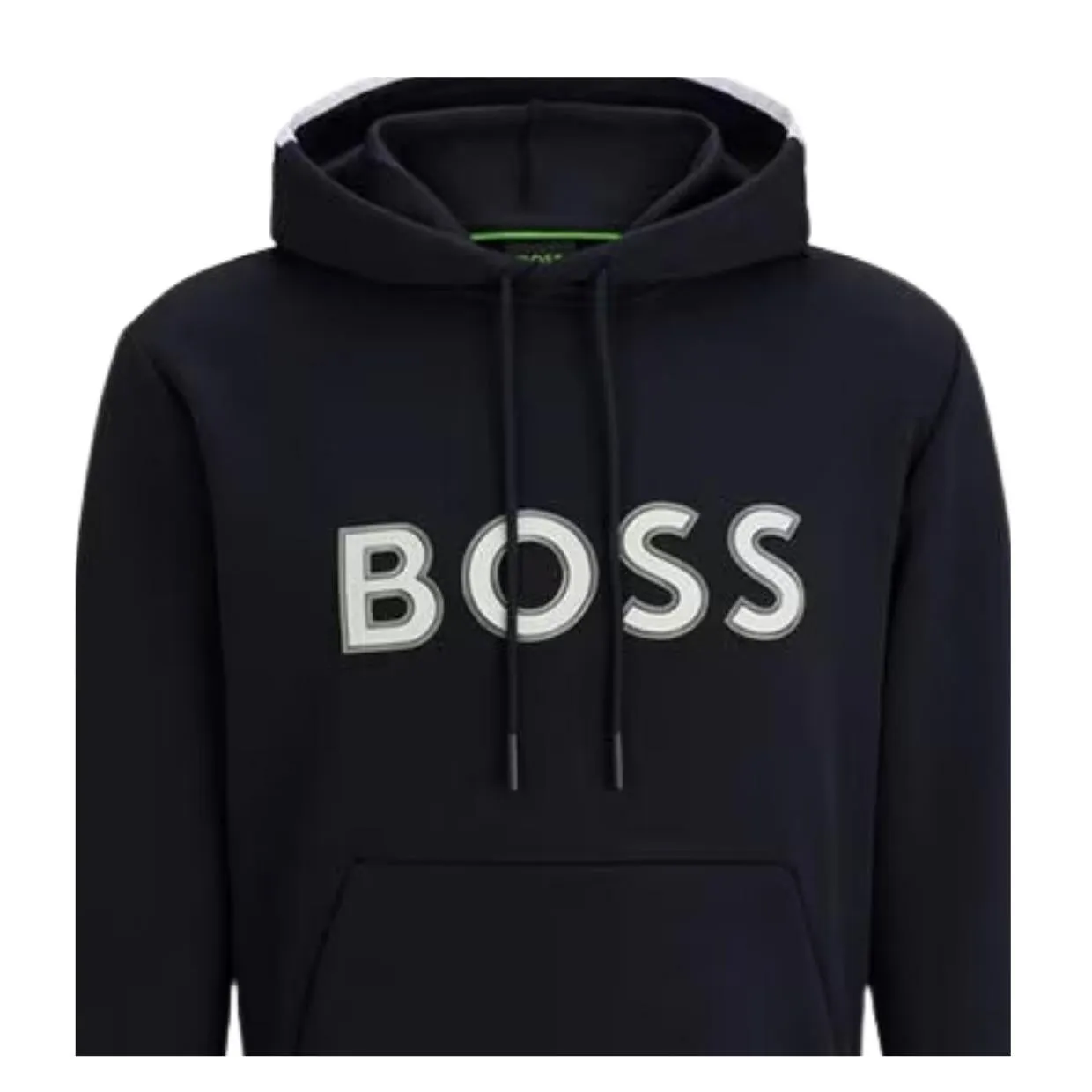 BOSS Logo Print Navy Soody 1 Hoodie