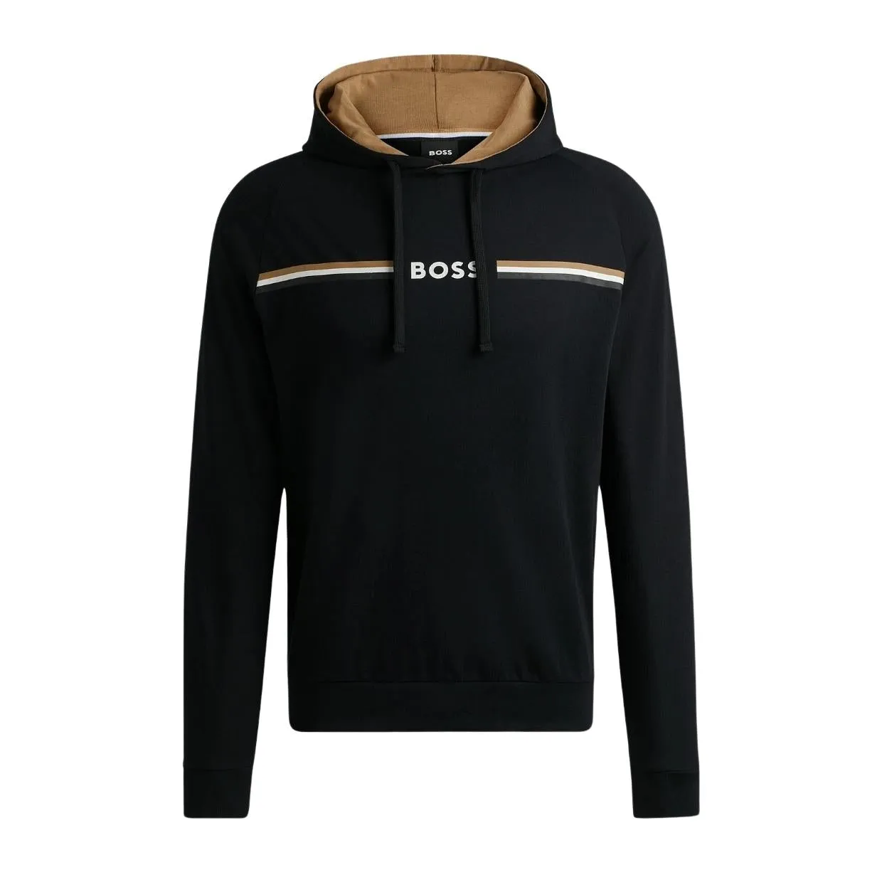 BOSS Printed Logo Black Authentic Hoodie