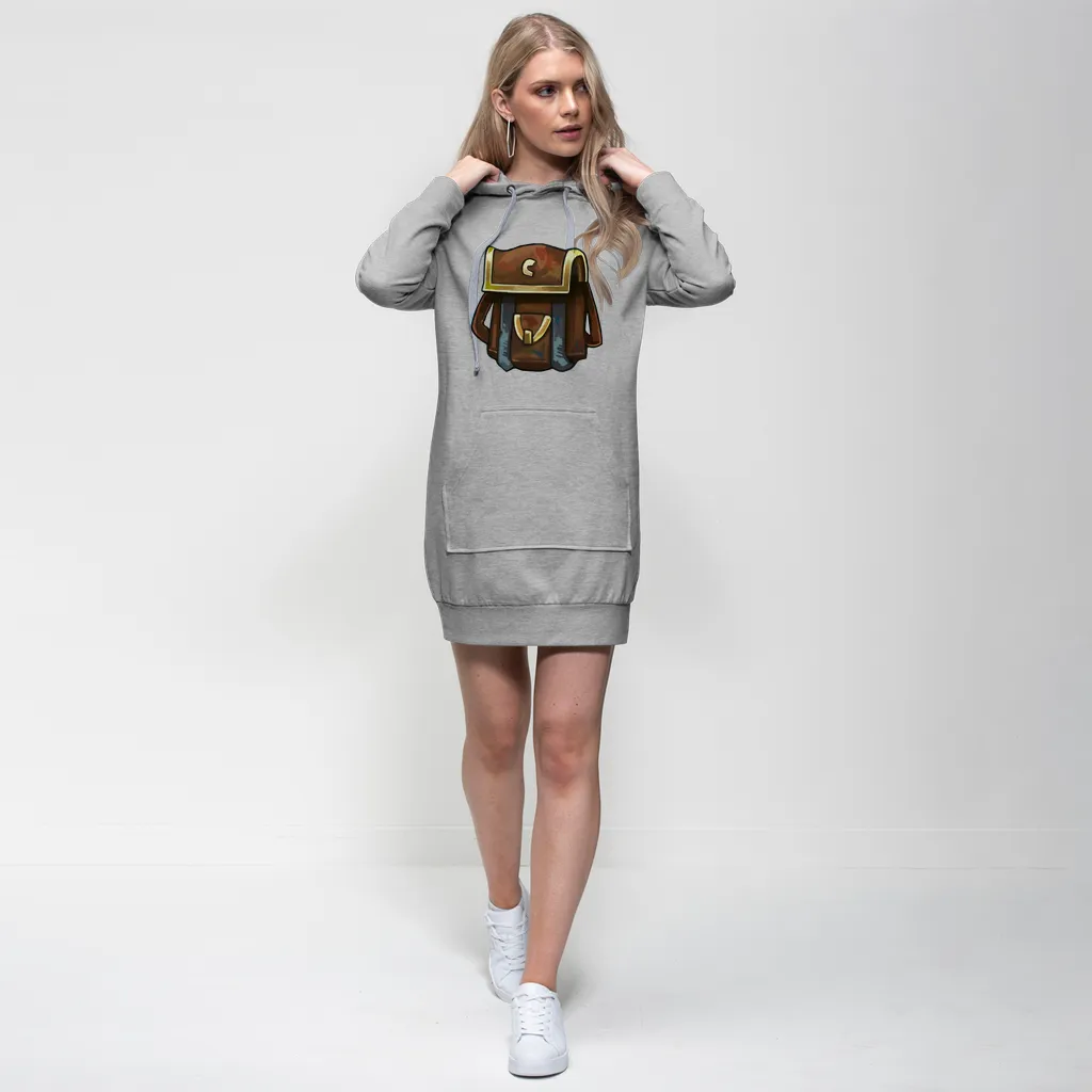 Brown Bag Premium Adult Hoodie Dress