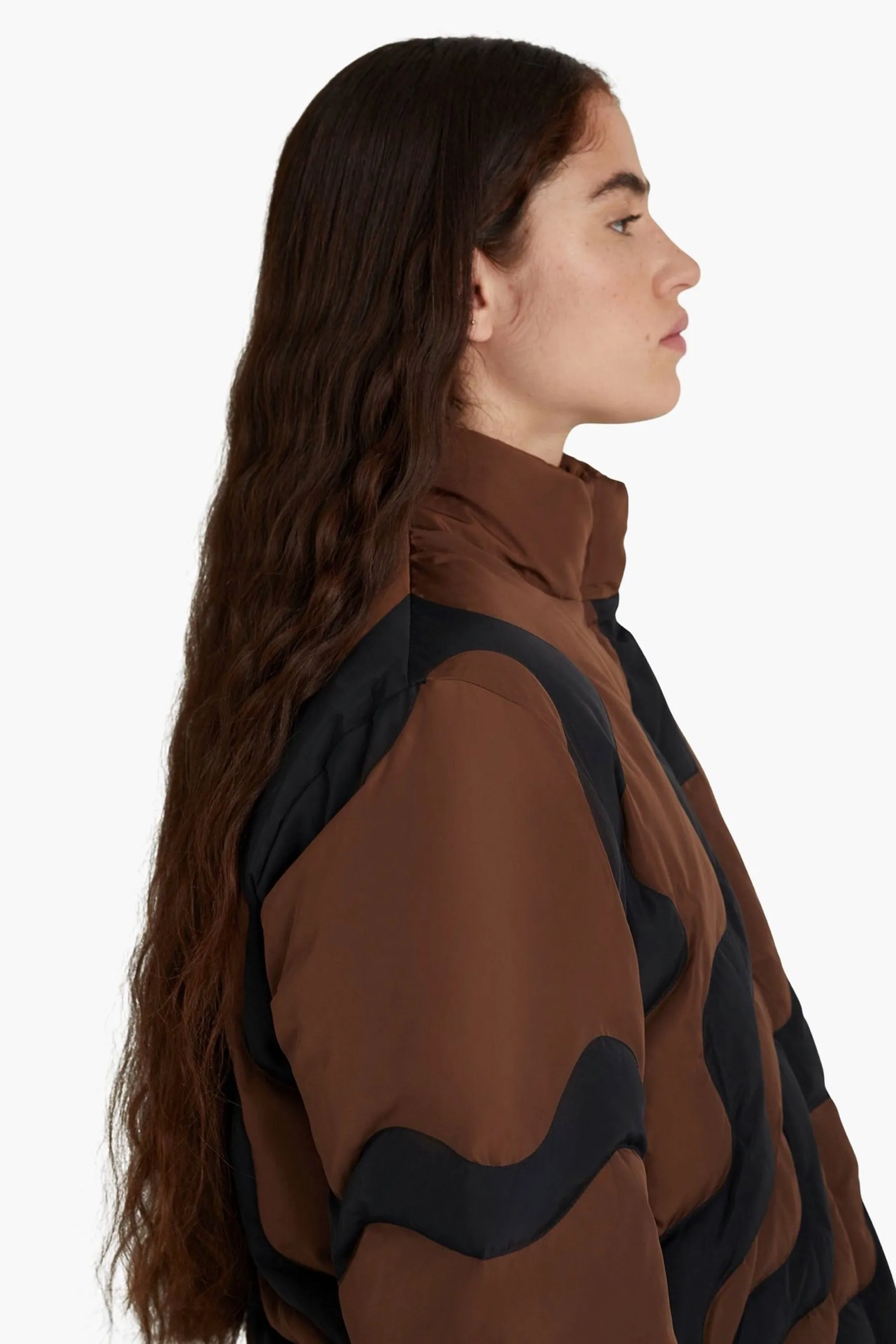 Brown Hokusai Jacket