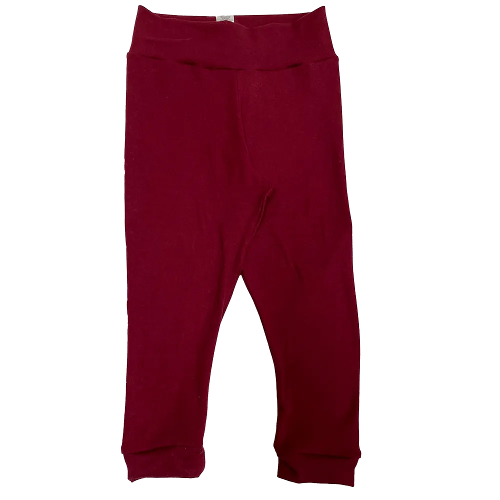 Bumblito Leggings ~ Burgundy