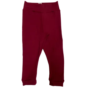 Bumblito Leggings ~ Burgundy