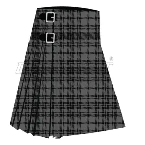 Bute Heather Black Premium Tartan Kilt