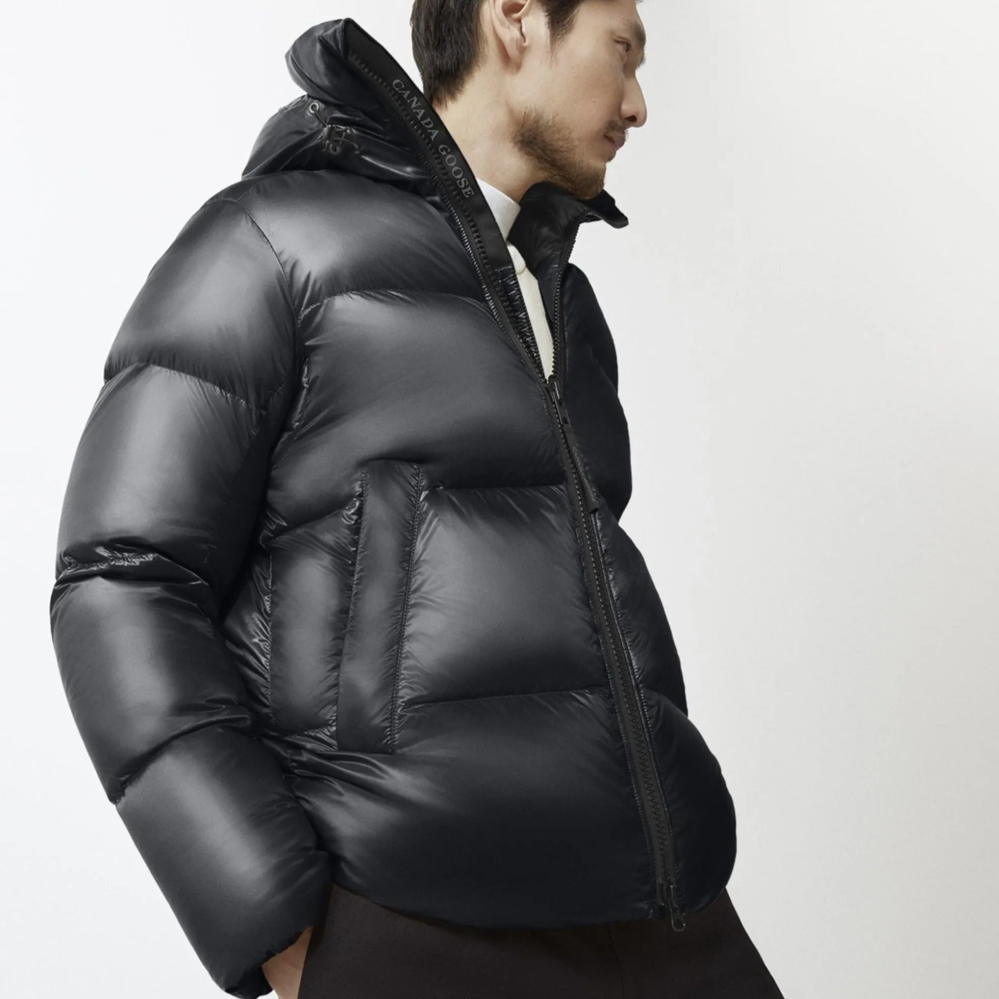 Canada Goose™ Men's Crofton Puffer Black Label / Black