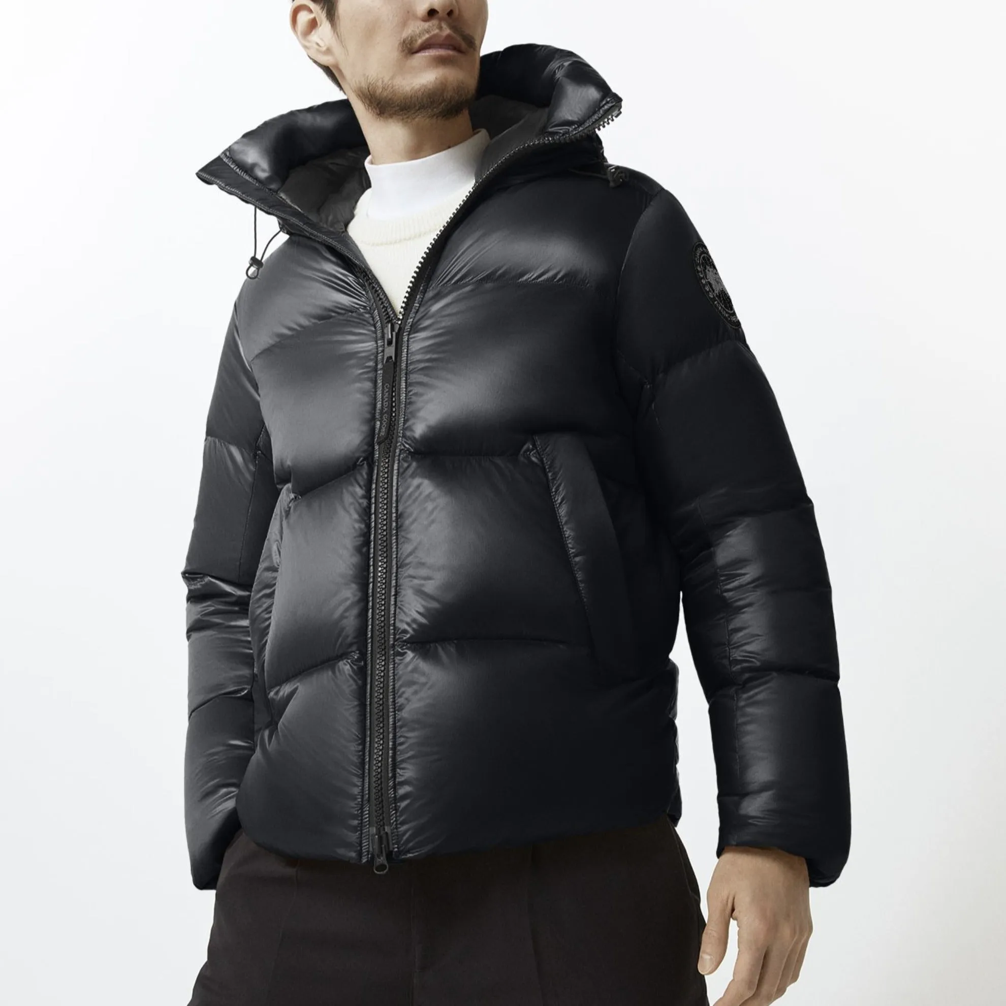 Canada Goose™ Men's Crofton Puffer Black Label / Black