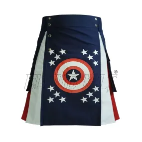 Captain of America Hybrid Utility Kilt