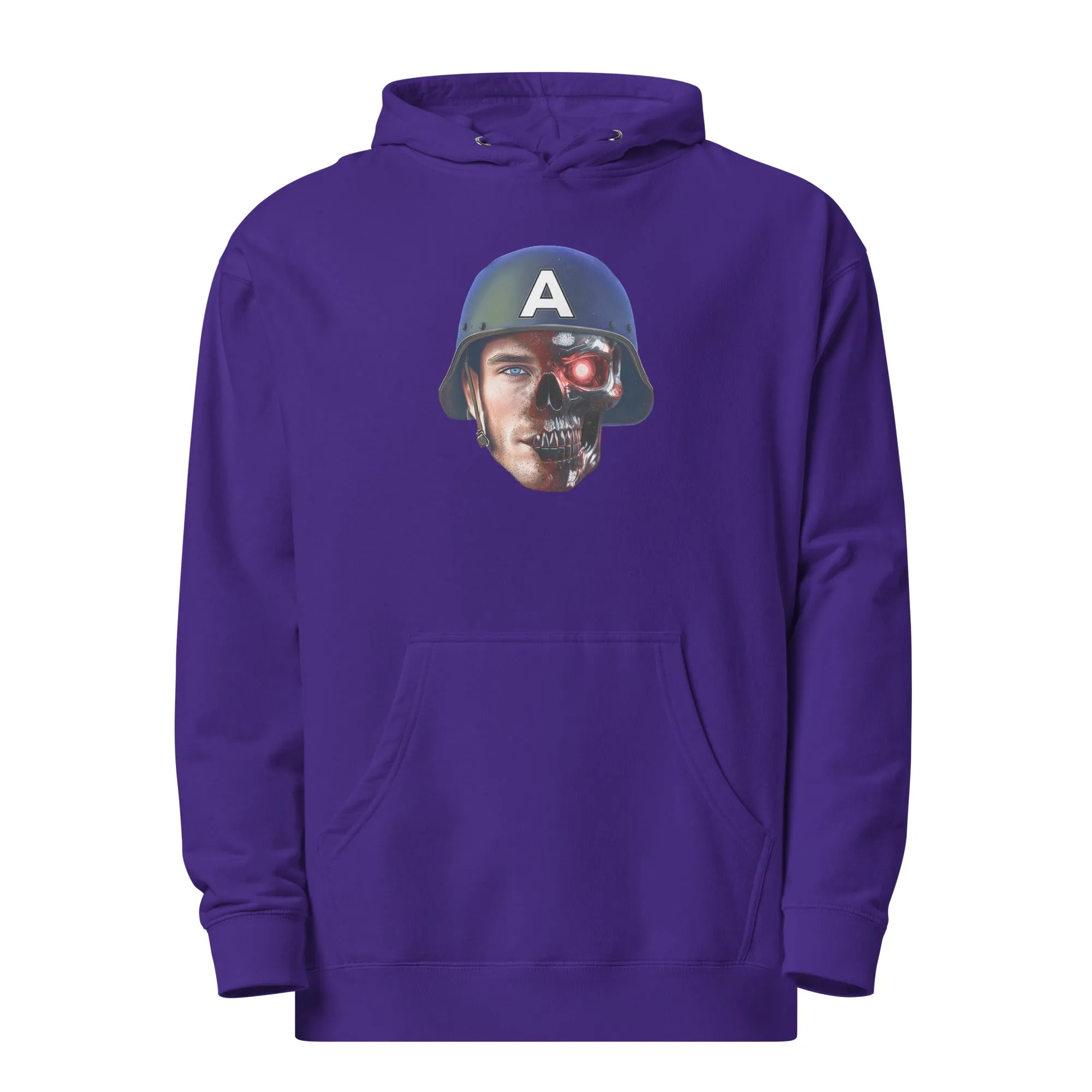 Captain Terminator Unisex midweight hoodie