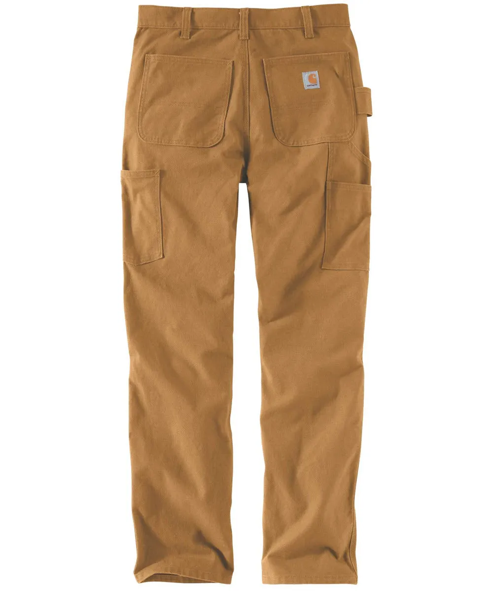 Carhartt Rugged Flex Relaxed Fit Double Front Dungaree - Carhartt Brown