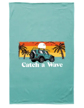 Catch A Wave Fleece Blanket