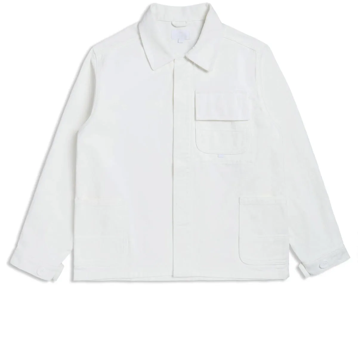 CCS French Cropped Chore Jacket - White