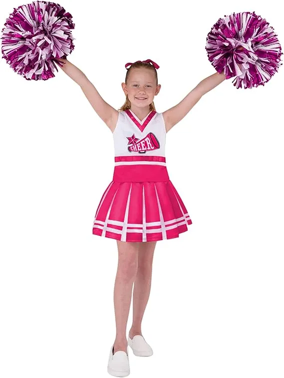 Cheerleader Costume for Girls, Pink