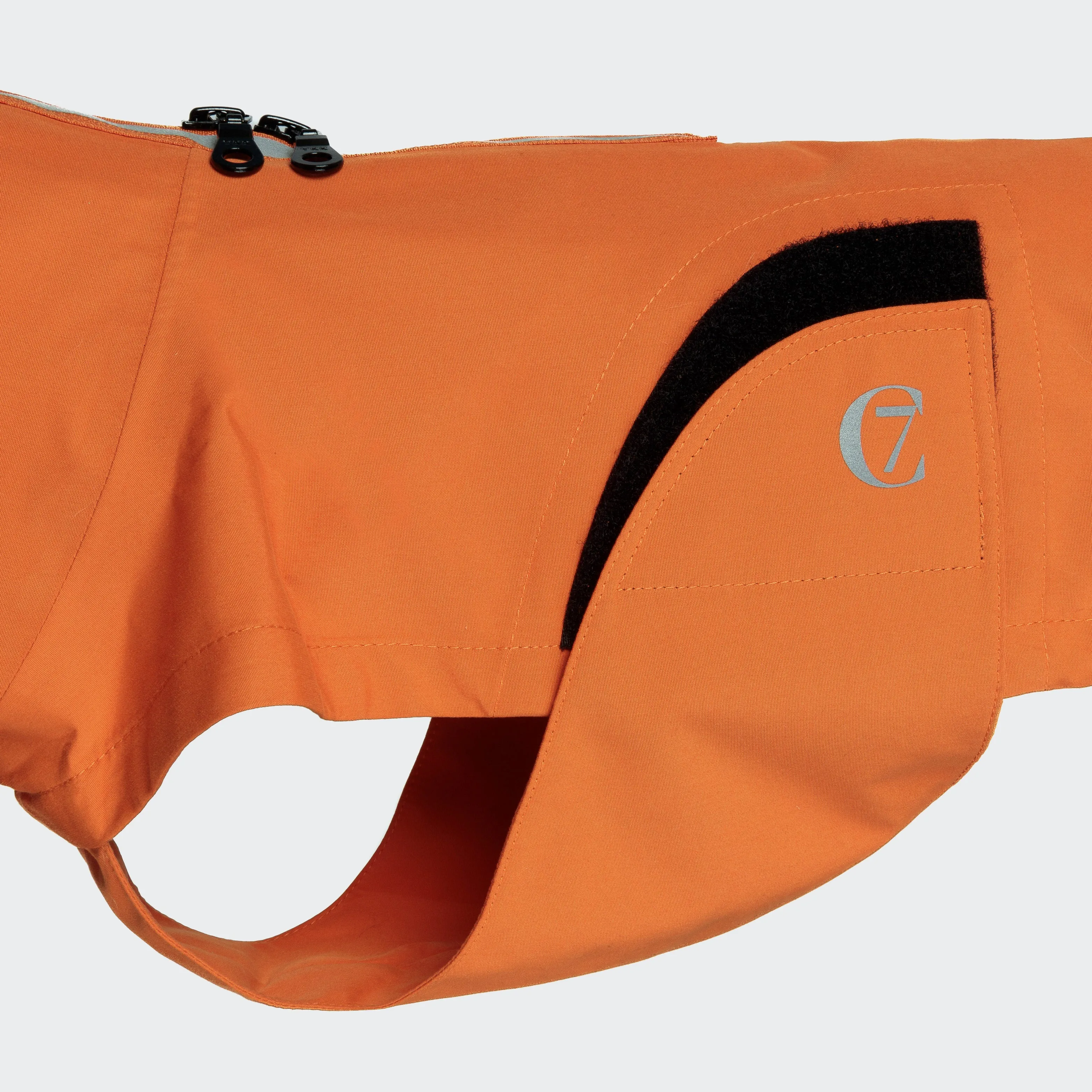 Cloud7 Dublin Dog Rain Coat, Orange