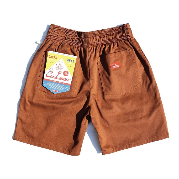 Cookman Chef Short Pants - Chocolate