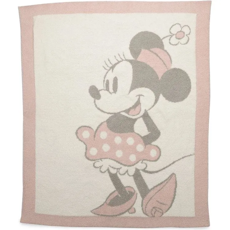 CozyChic Vintage Disney Minnie Mouse Baby Blanket