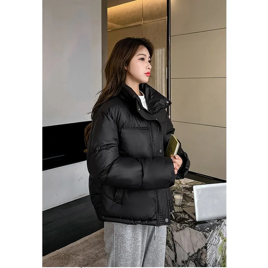 Cropped Simplicity Puffer Jacket