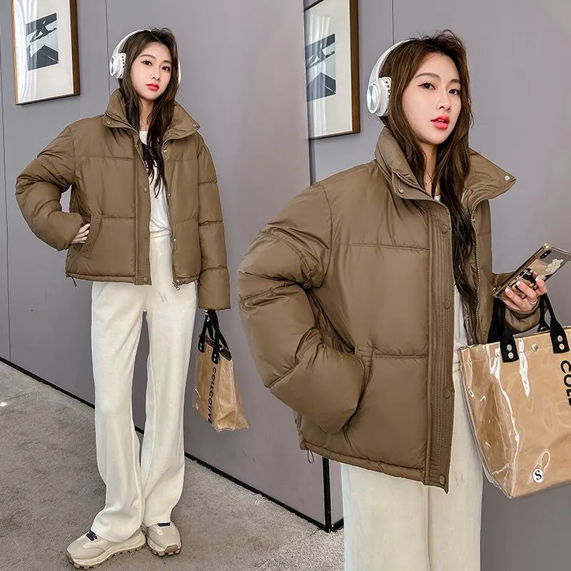 Cropped Simplicity Puffer Jacket