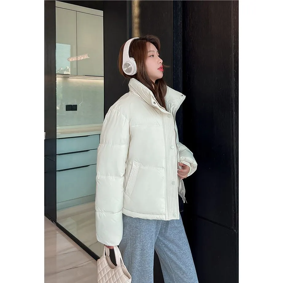 Cropped Simplicity Puffer Jacket