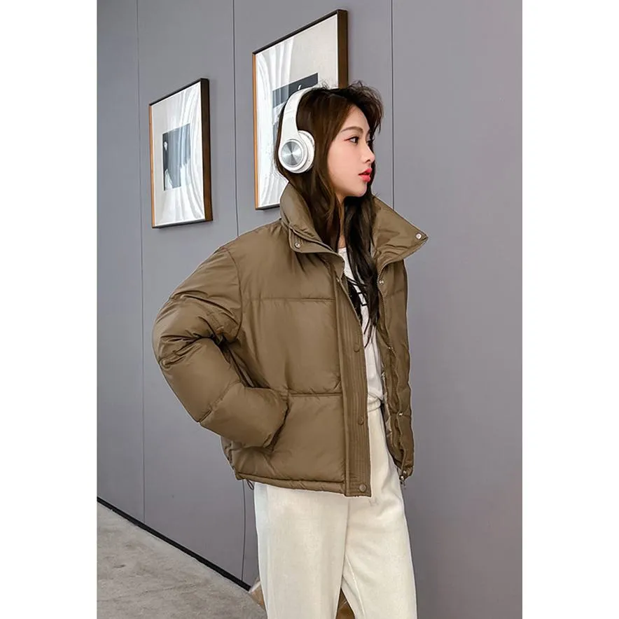 Cropped Simplicity Puffer Jacket