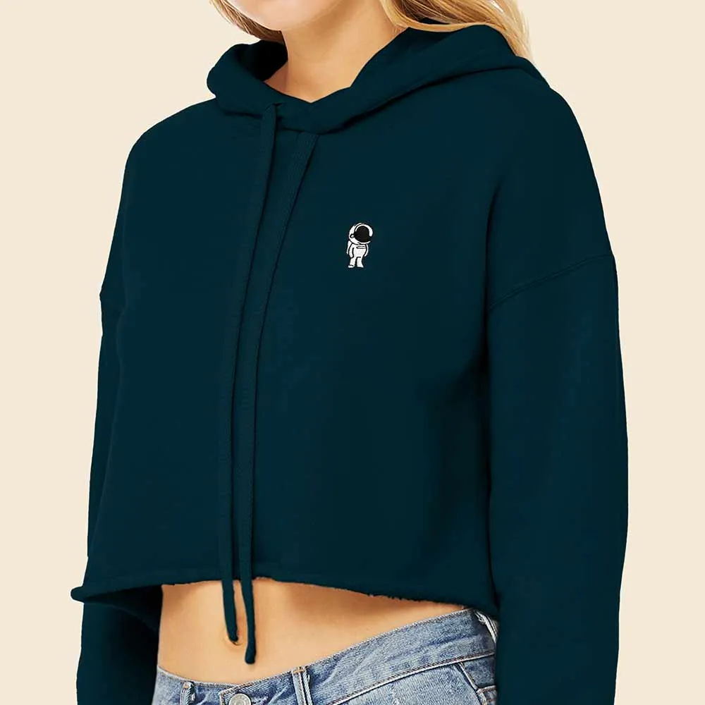 Dalix Astronaut Cropped Hoodie