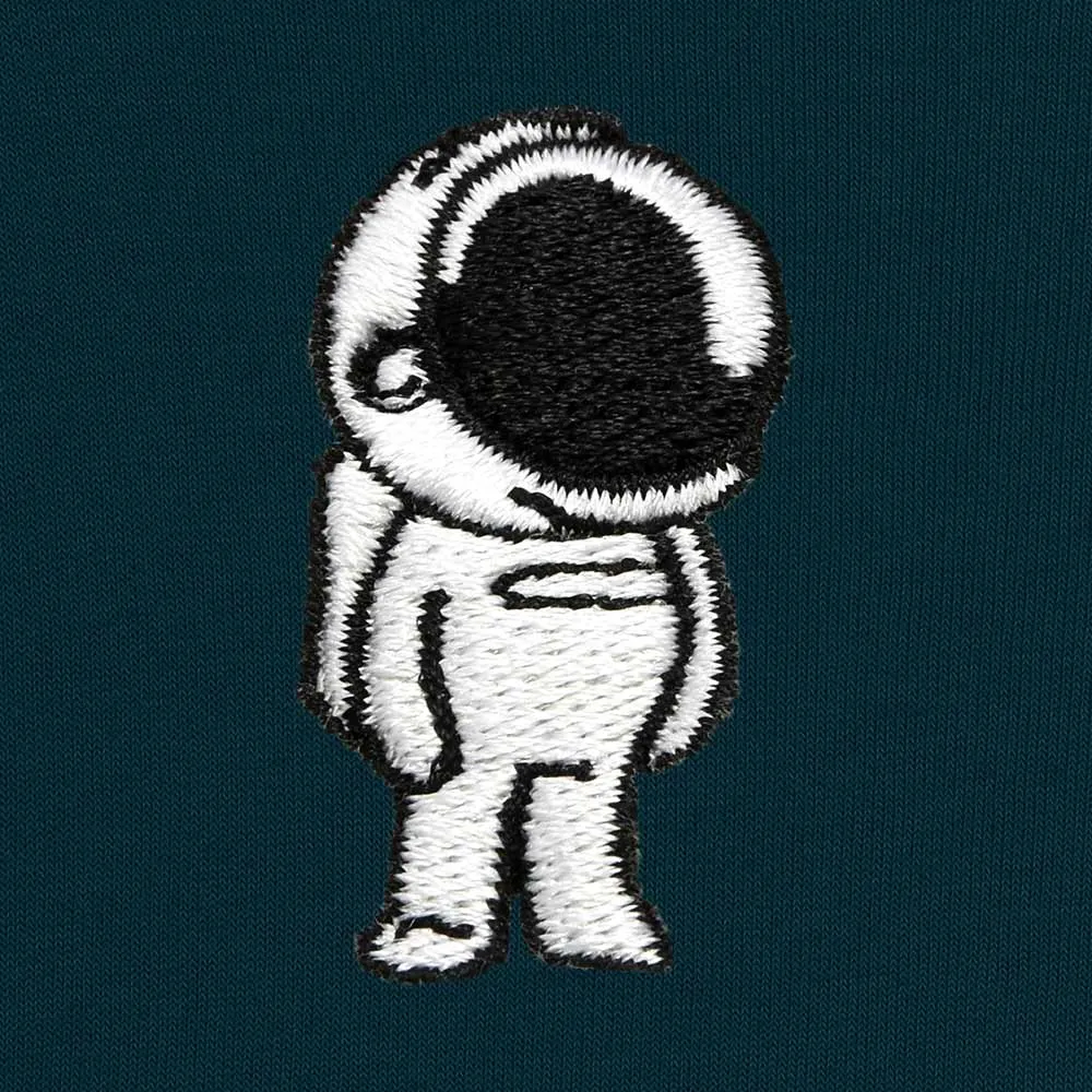 Dalix Astronaut Cropped Hoodie