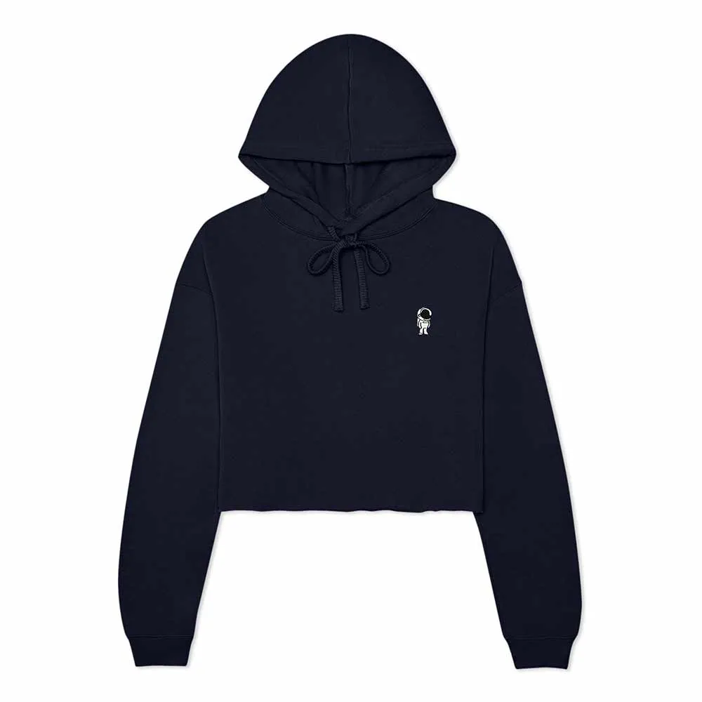 Dalix Astronaut Cropped Hoodie