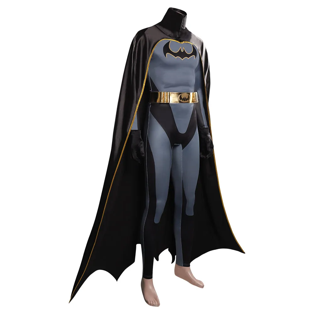 DC League of Super-Pets-Batman Cosplay Costume Jumpsuit Cloak  Outfits Halloween Carnival Suit